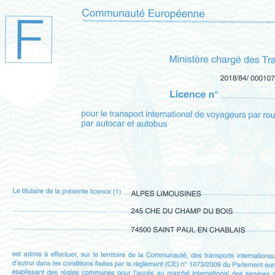 licence alpes limousines